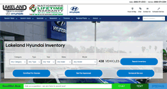 Desktop Screenshot of lakelandhyundai.net